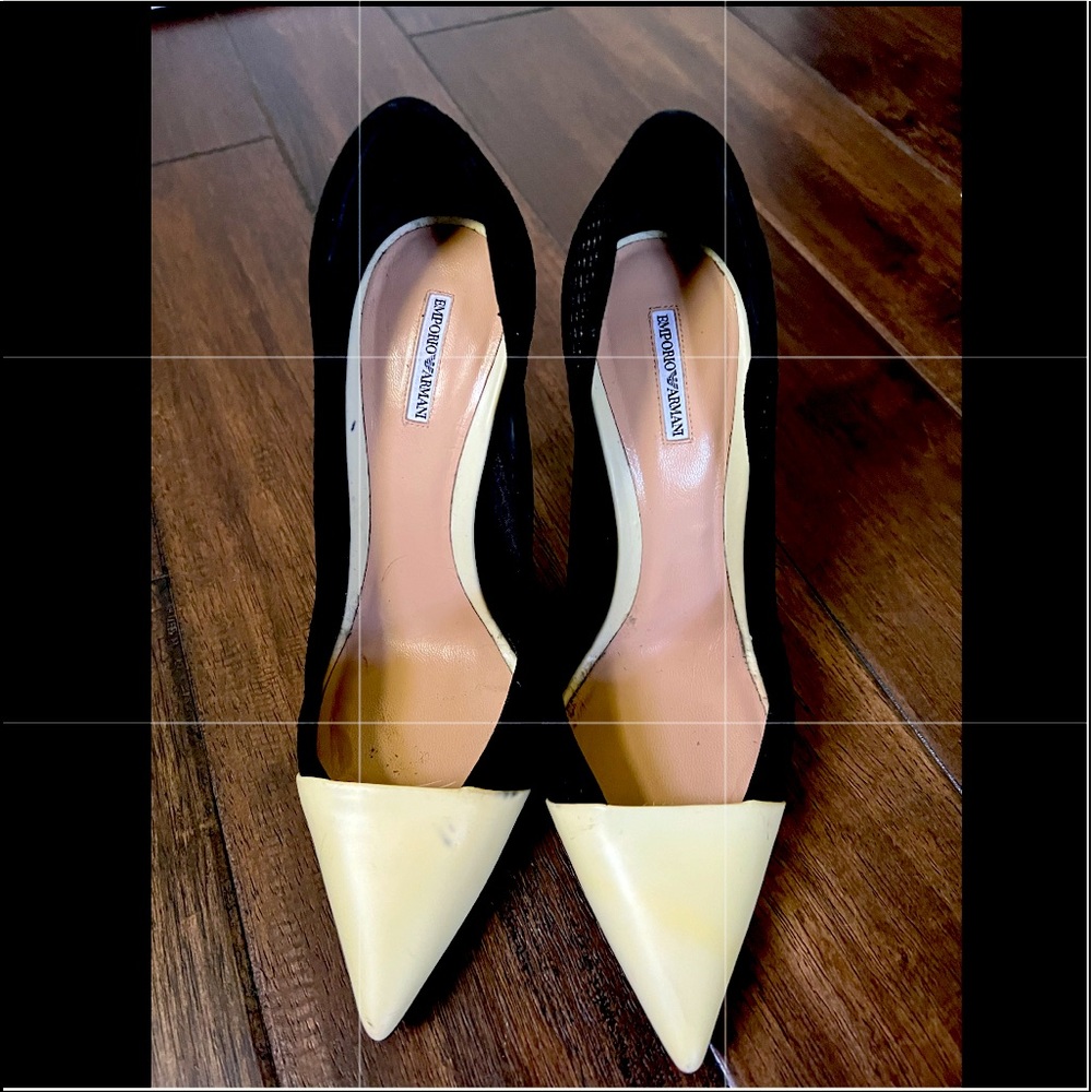 Emporio Armani high heels like new